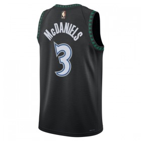 NBA Mænd Trøje Minnesota Timberwolves Jaden Mcdaniels 2025-26 Nike Classic Edition Sort Swingman